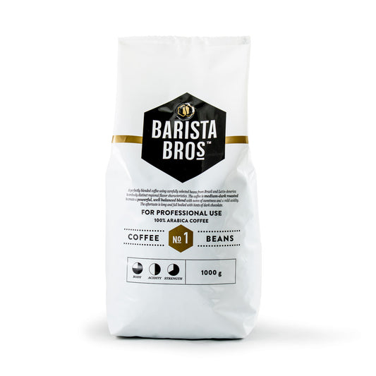 Barista Bros Brasil Bønner nr 1 mørk brent 1000gr